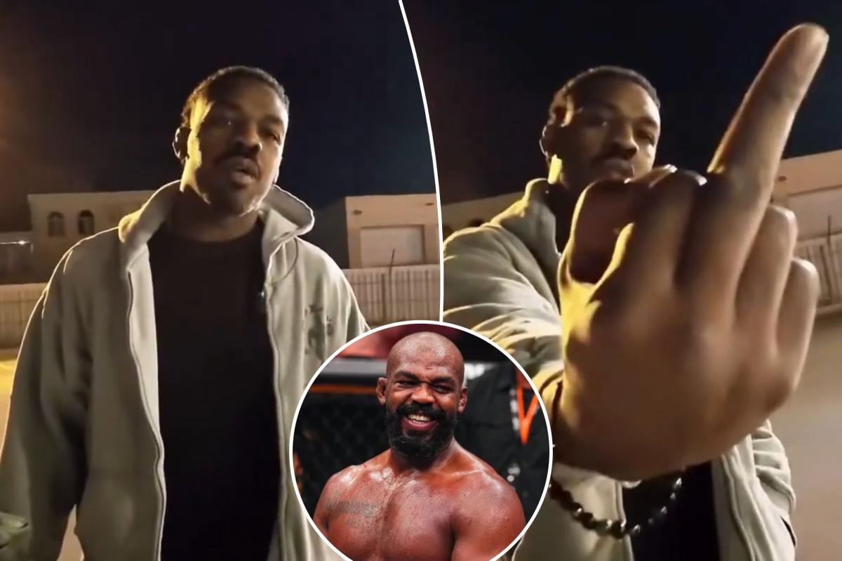 UFC legend Jon Jones in heated road rage | Sports News
