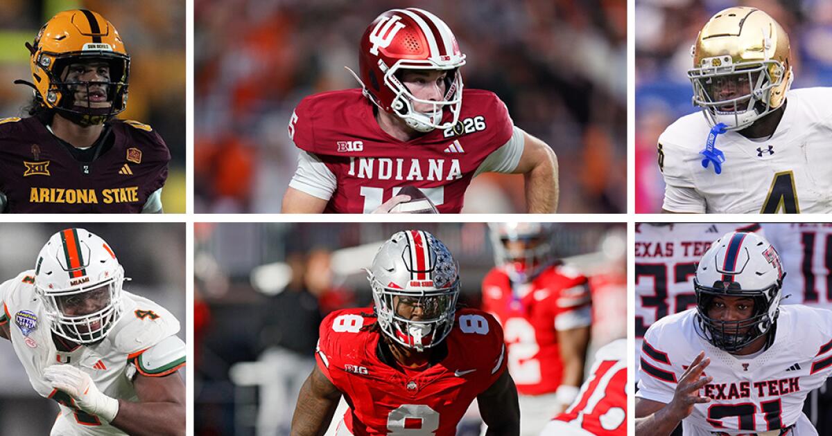 2026 NFL mock draft: 27 reporters make their