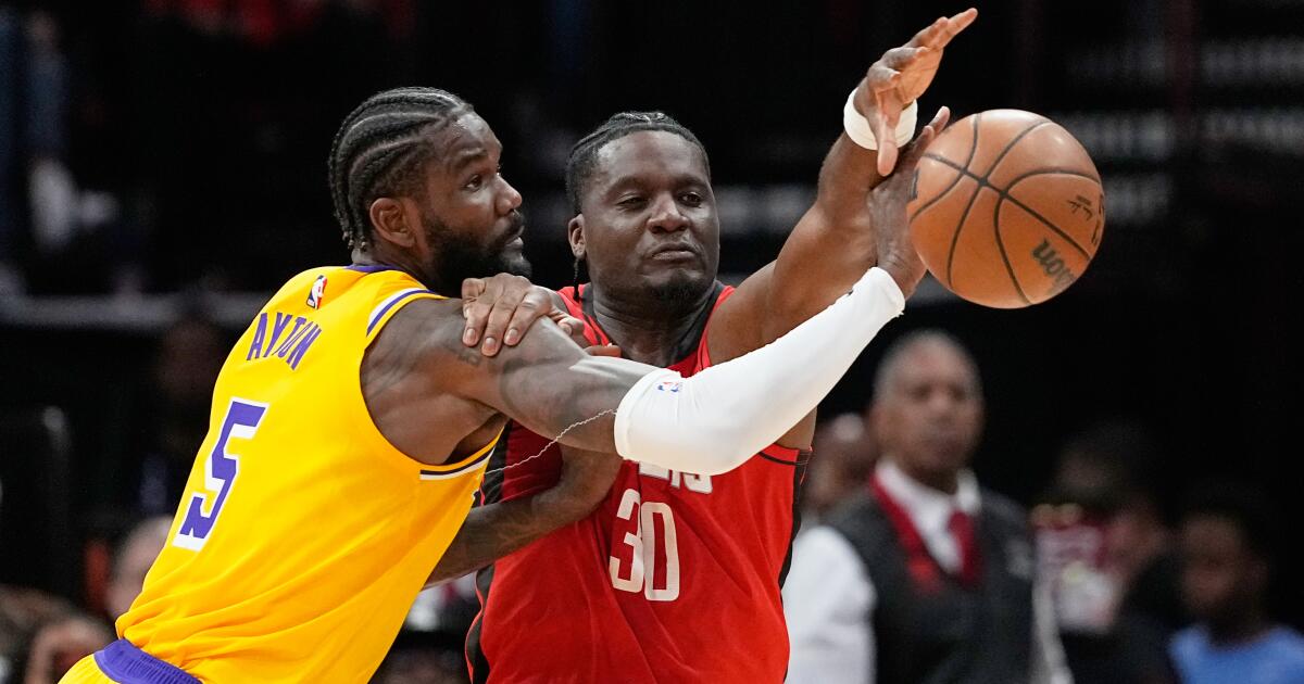 Lakers prepare for Rockets series with emphasis on