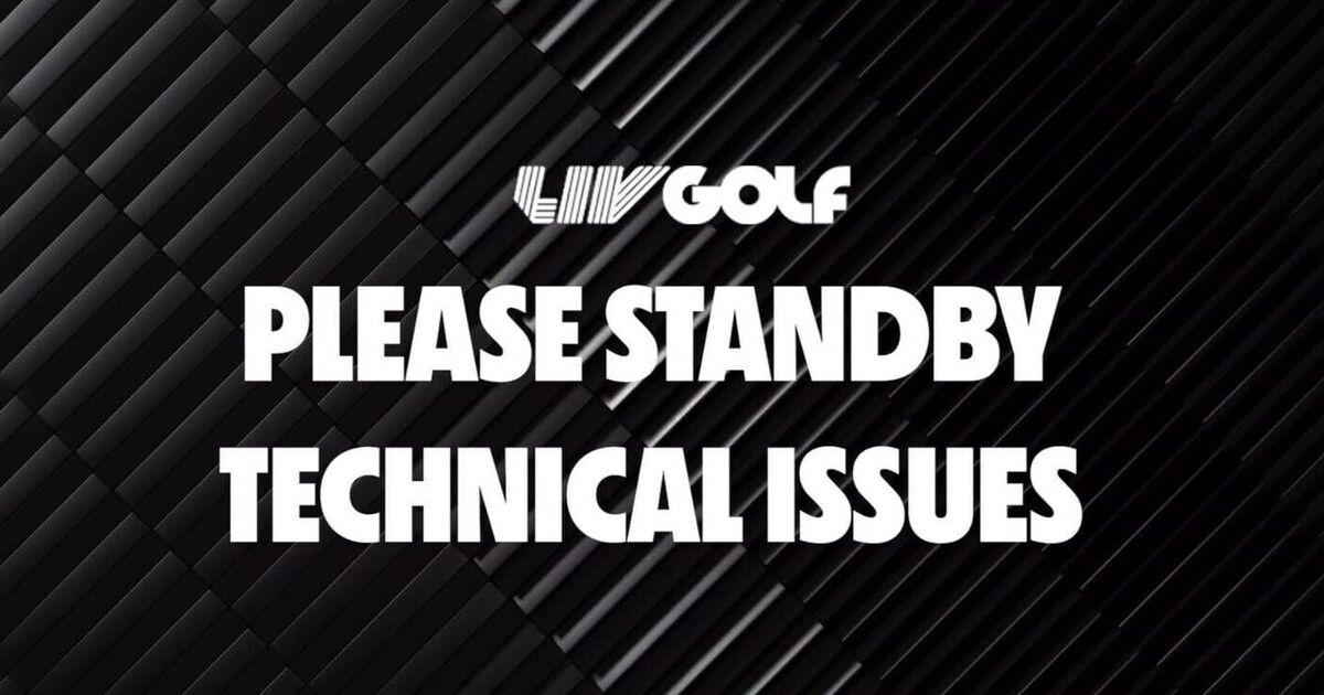 LIV Golf broadcast goes dark as collapse | Golf News