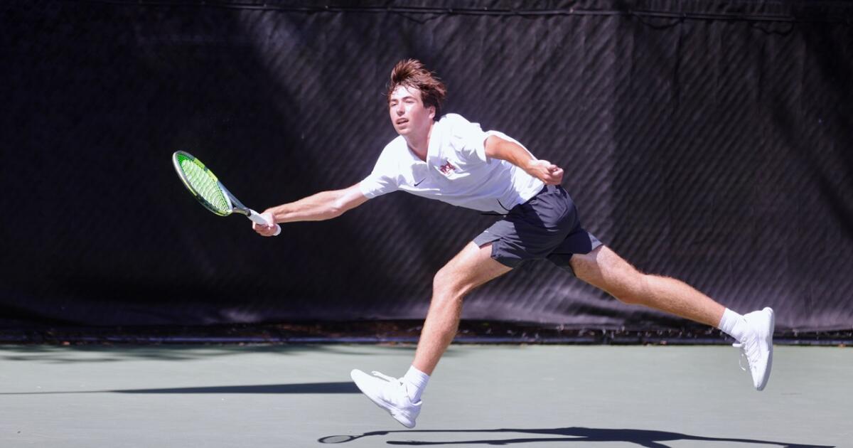 Mater Deis Matteo Huarte wins singles title at