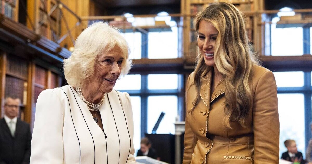 Melania Trump not comfortable during Camilla | Political News