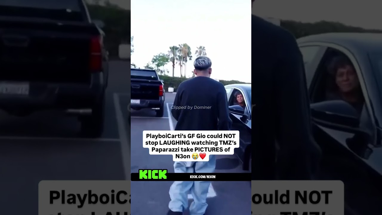 PlayboiCarti’s GF Gio could NOT stop LAUGHING