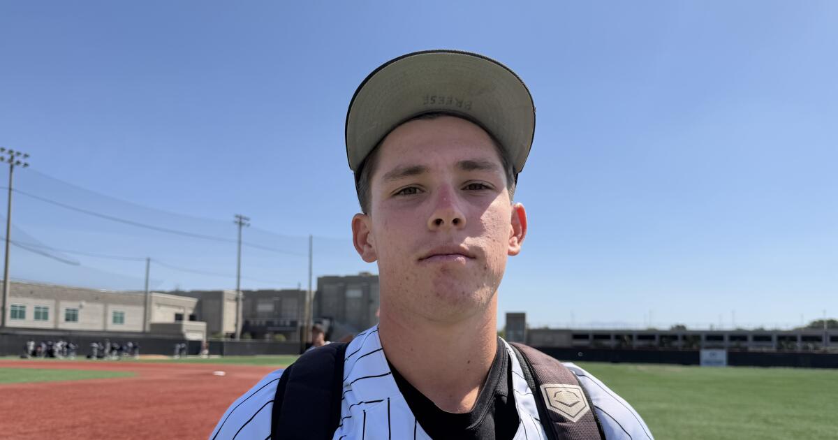 Prep talk: Tanner Brown lets his facial expression