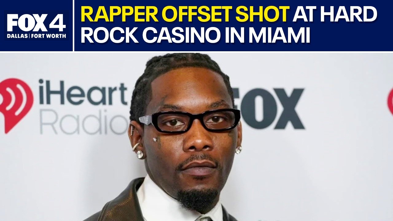 Rapper Offset shot at Hard Rock Casino in Florida: