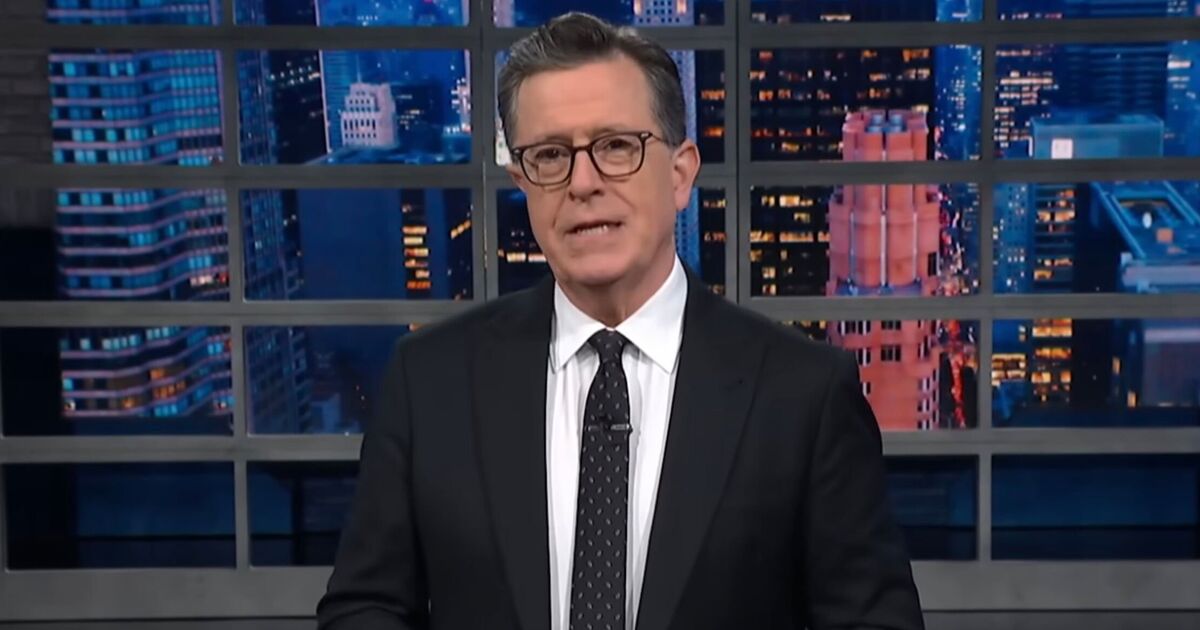 Stephen Colbert slow claps as he responds to | TV Shows