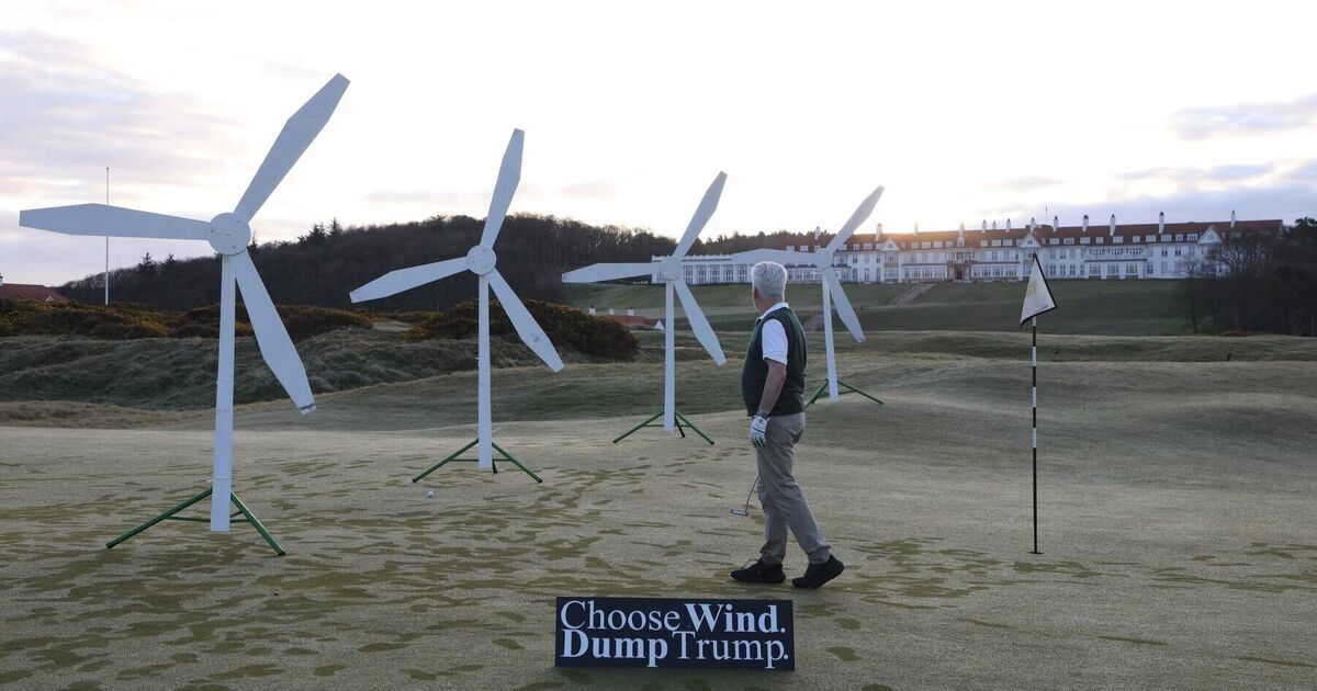 Trump golf course raided by protestors as chaos | Golf News