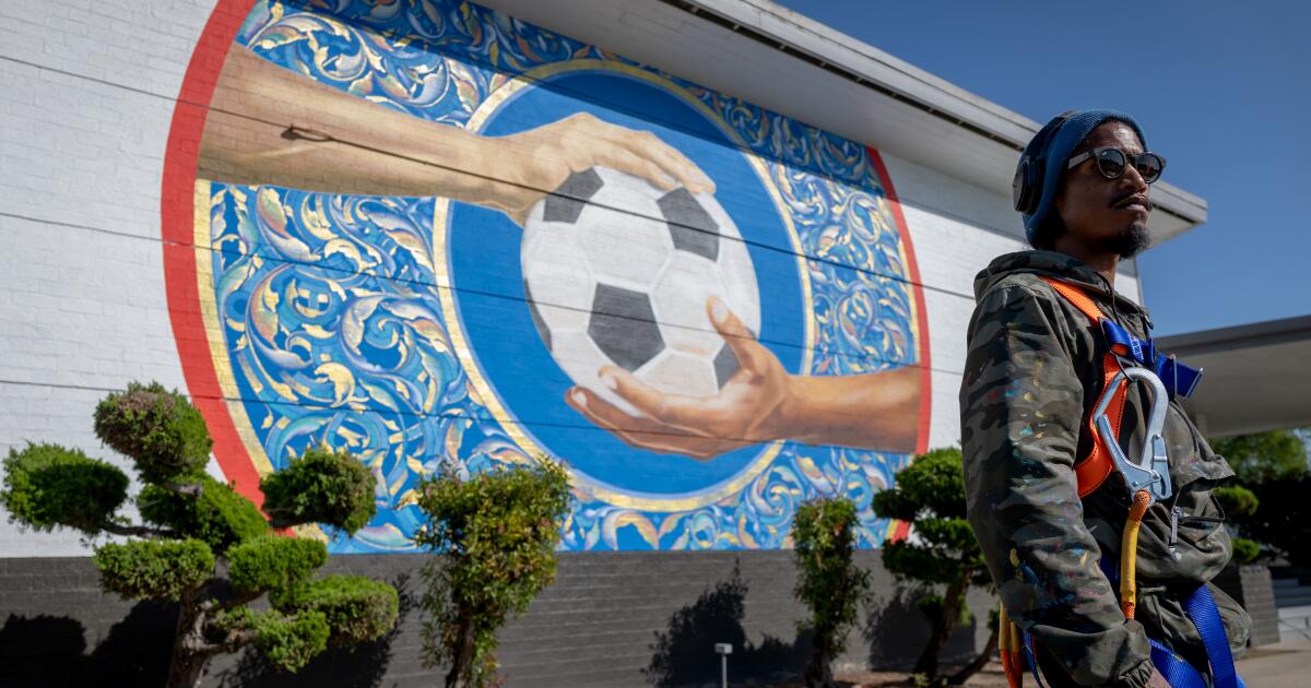Artists, community welcome World Cup to Inglewood