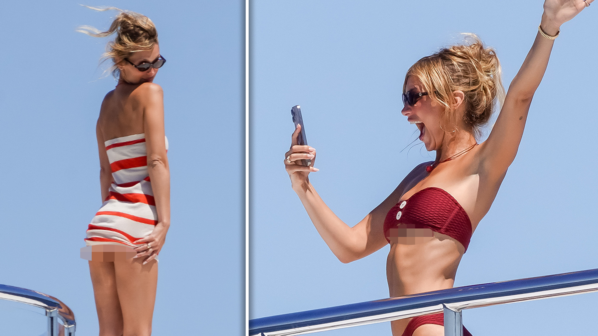 Bella Hadid Wears Barely-There Bikini During