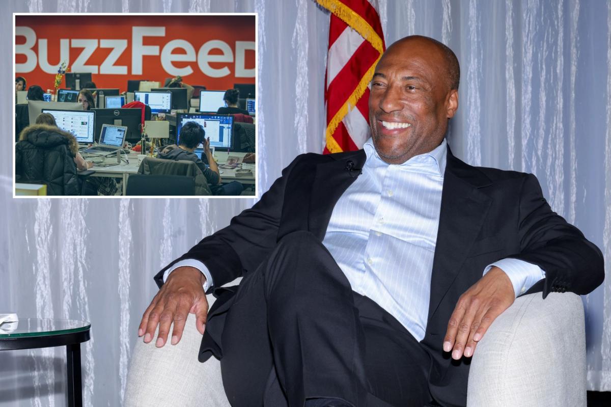 Byron Allen taking over as BuzzFeed CEO after | Gossip Wire
