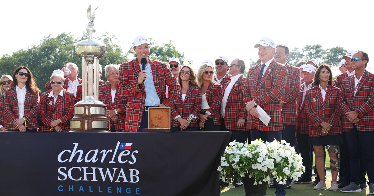 Charles Schwab Challenge winner receives unique | Golf News