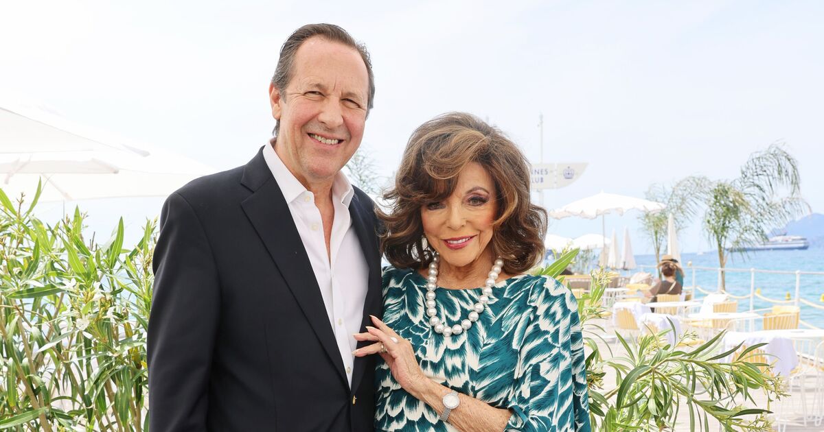 Dame Joan Collins forced to talk down 'fuming' husband | UK News