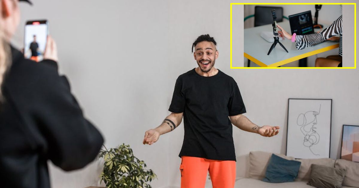 Influencer accused of editing abs in viral photo post