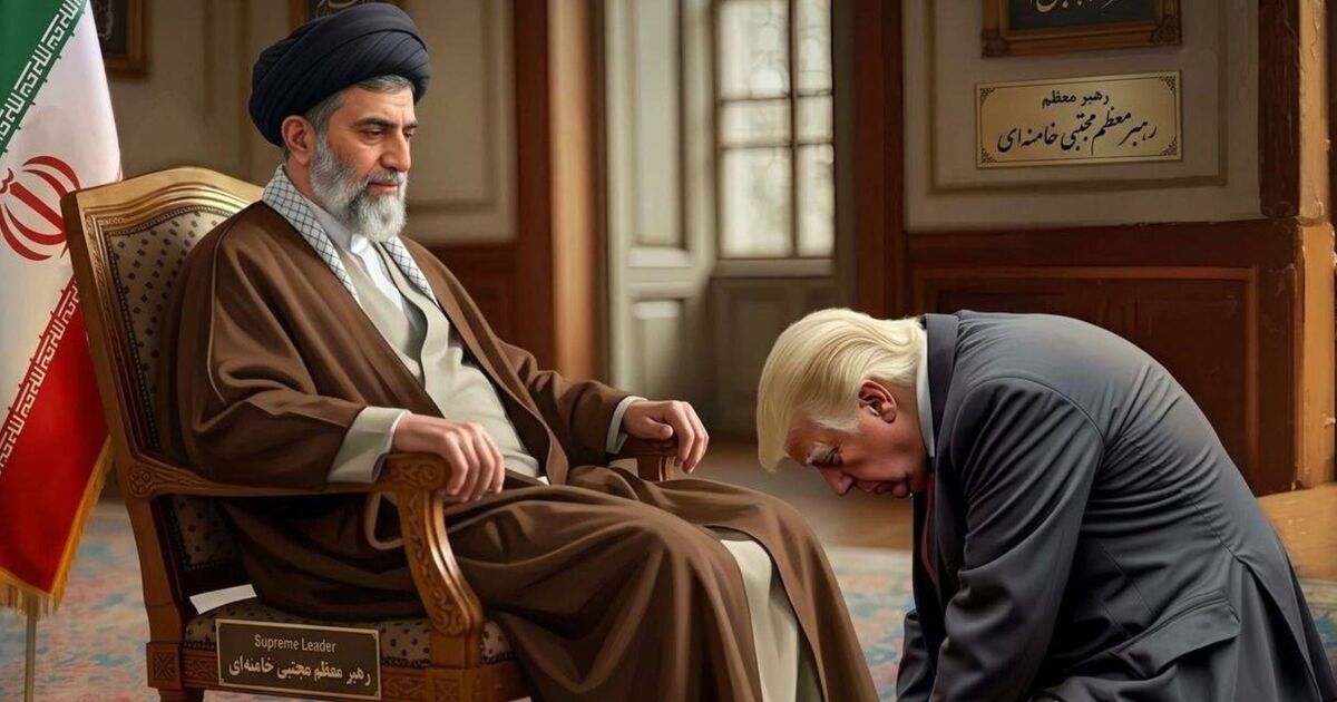 Iranian general shares humiliating AI image of | Political News