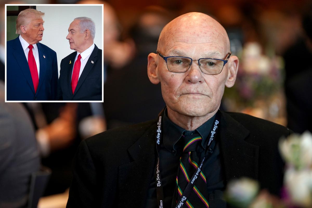 James Carville warns that anti-Israel loudmouths | Gossip Wire