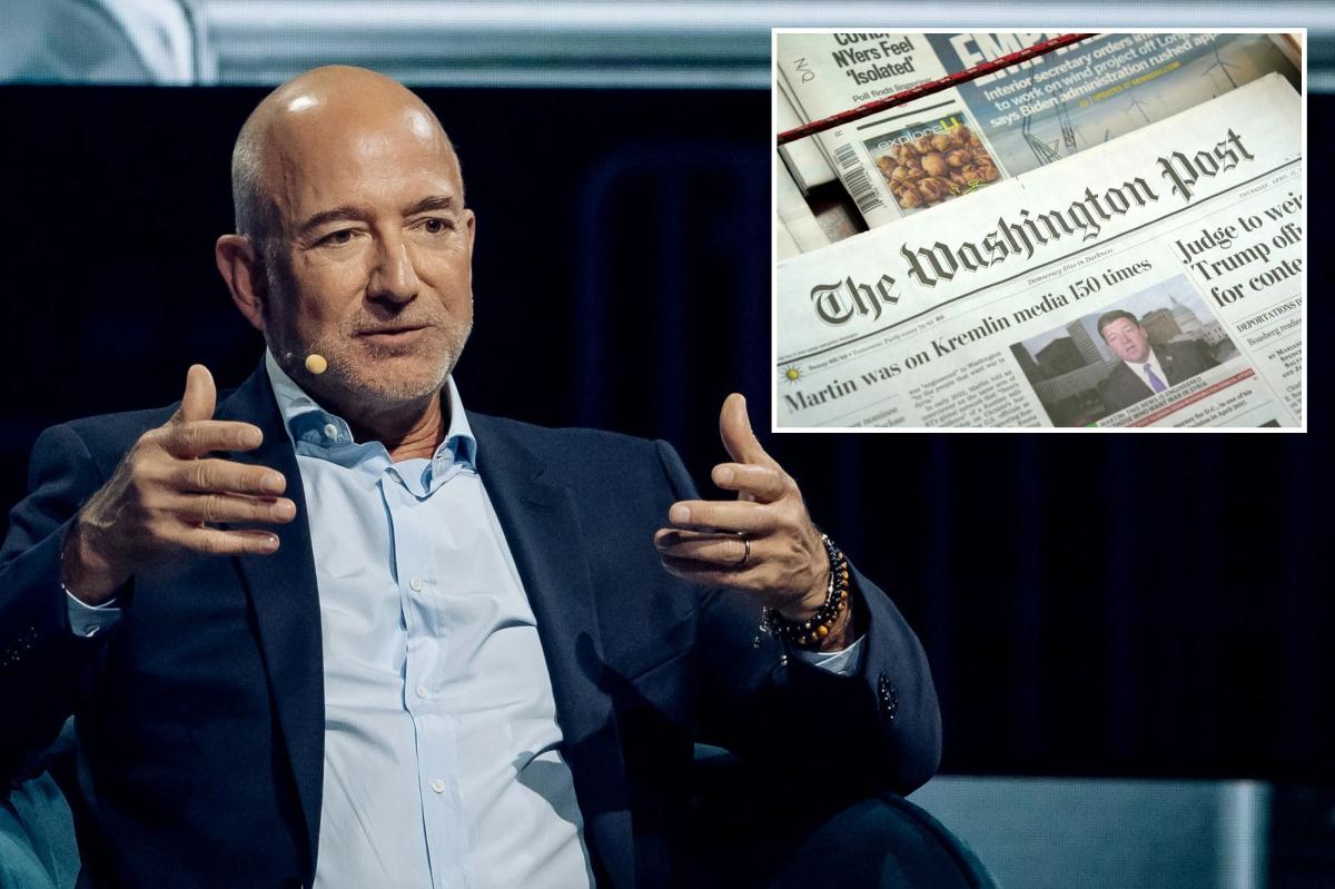 Jeff Bezos defends Washington Post layoffs | Gossip Wire