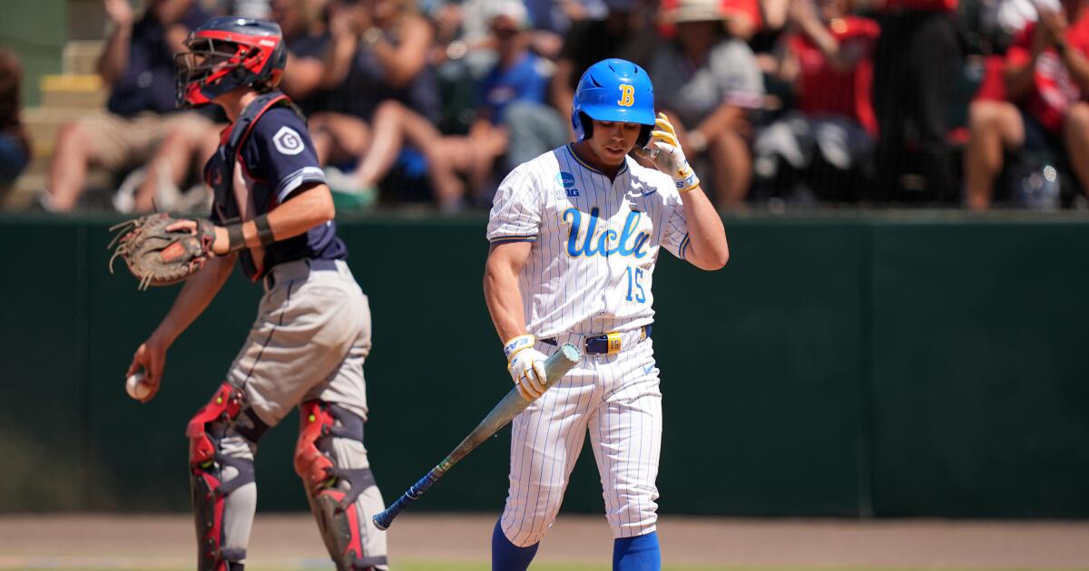 NCAA title hopeful UCLA baseball stunned in loss