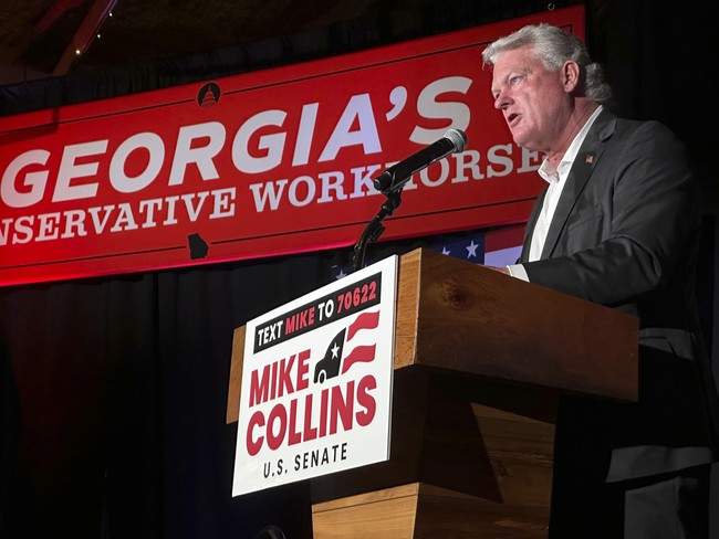 New Poll Shows Rep. Mike Collins Surging Ahead of
