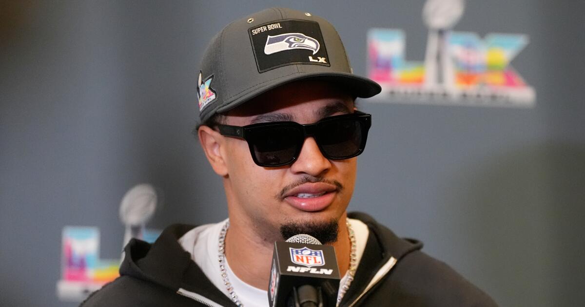NFL is sending Jaxon Smith-Njigba new OPOY trophy
