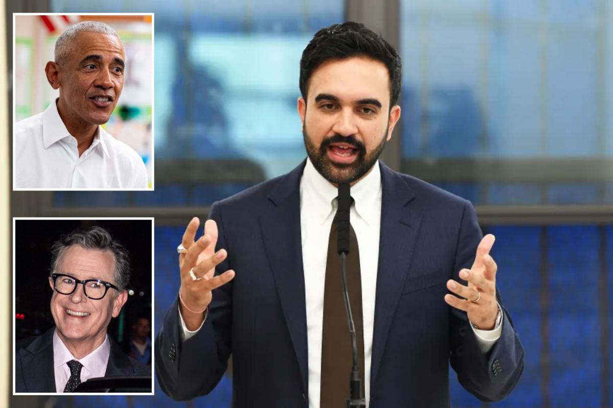 Obama, Colbert praise Mamdani as they discuss | Gossip Wire