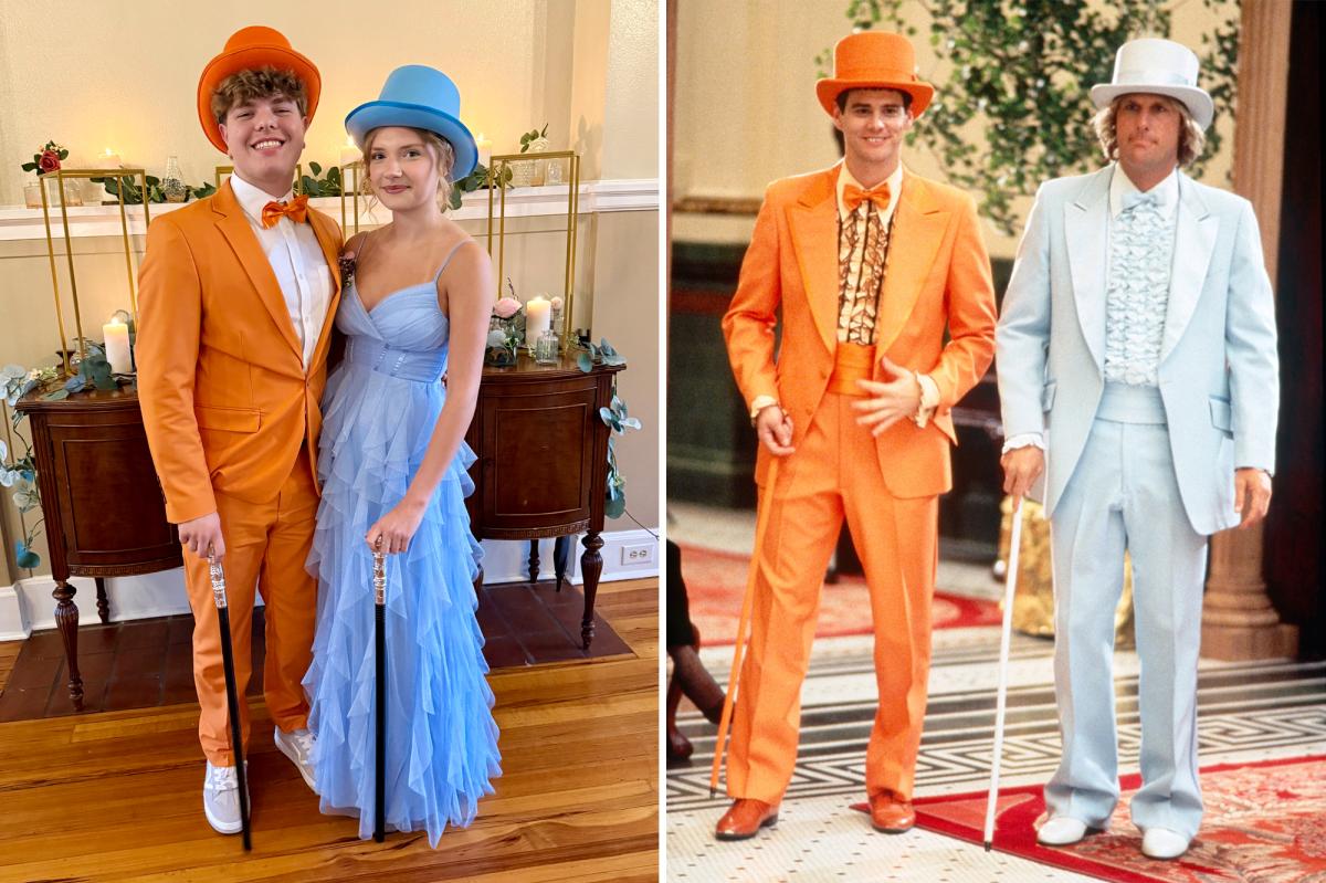 Prom couple goes viral for outfits inspired by | Lifestyle News