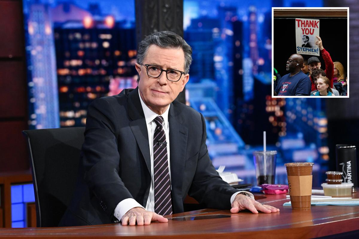 Stephen Colbert's 'Late Show' heavily featured | Gossip Wire