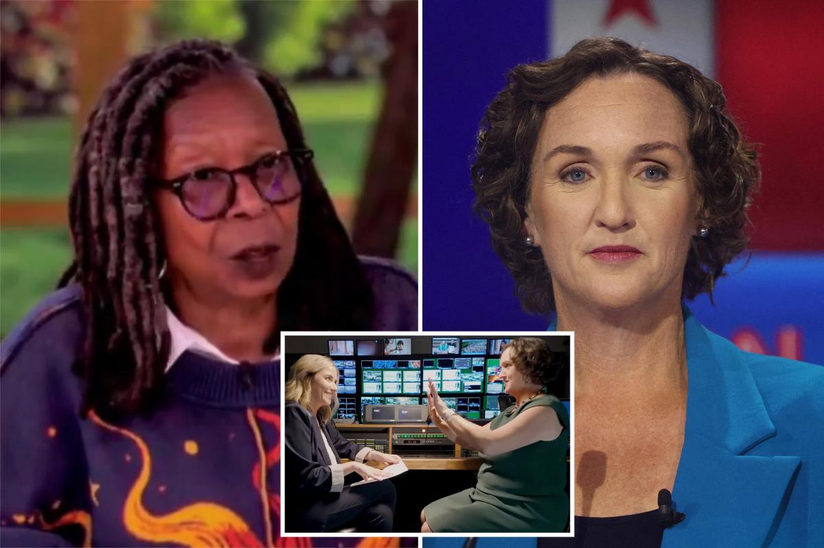 'The View' host Whoopi Goldberg defends Katie | Gossip Wire