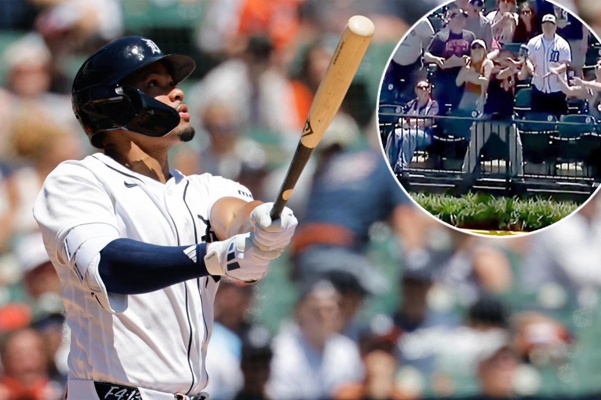 Tigers outfielder Wenceel Perez's home run leaves | Sports News