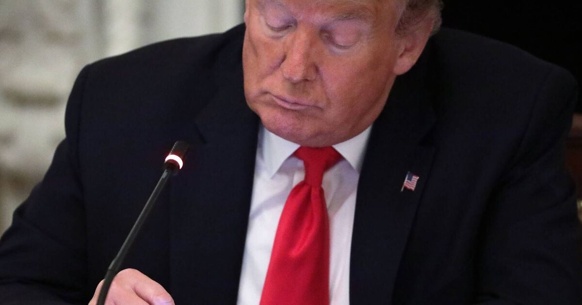 Trump appears to accidentally post private message | Political News