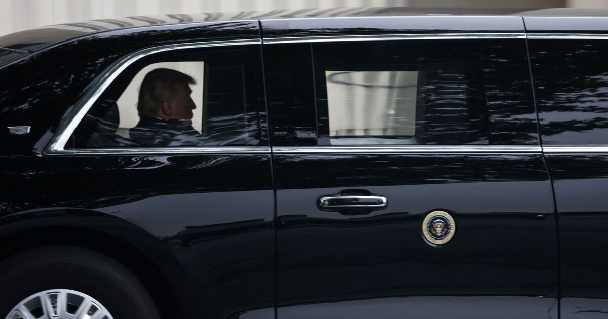 Trump gives major health update after leaving
