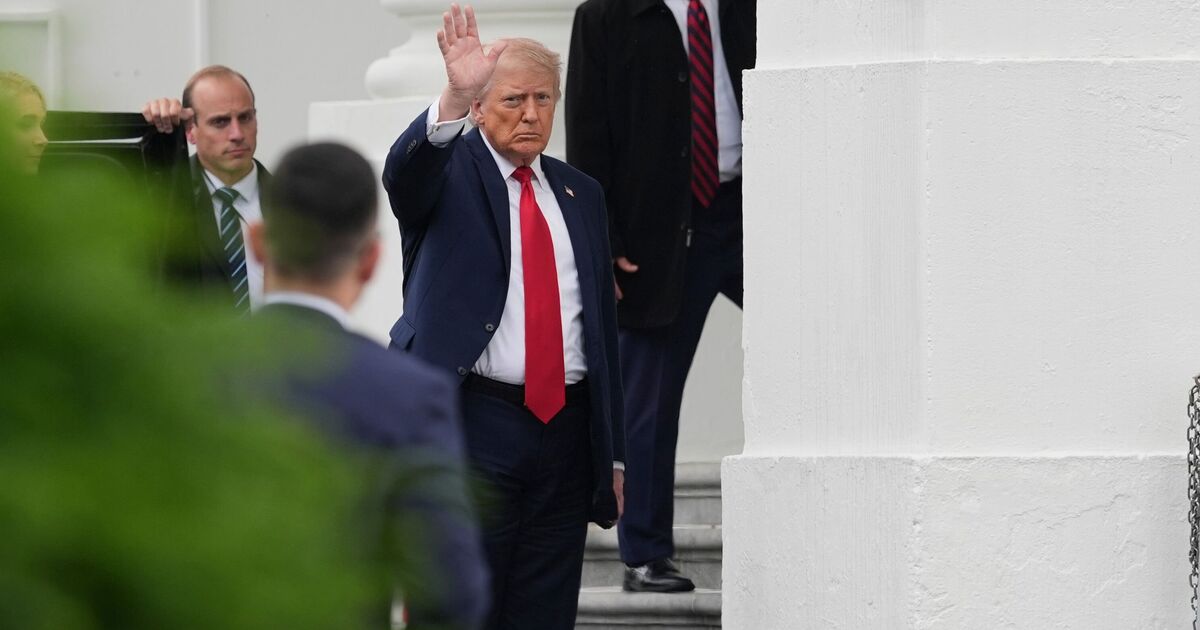 Trump rushes to Camp David as Iran peace talks | Political News