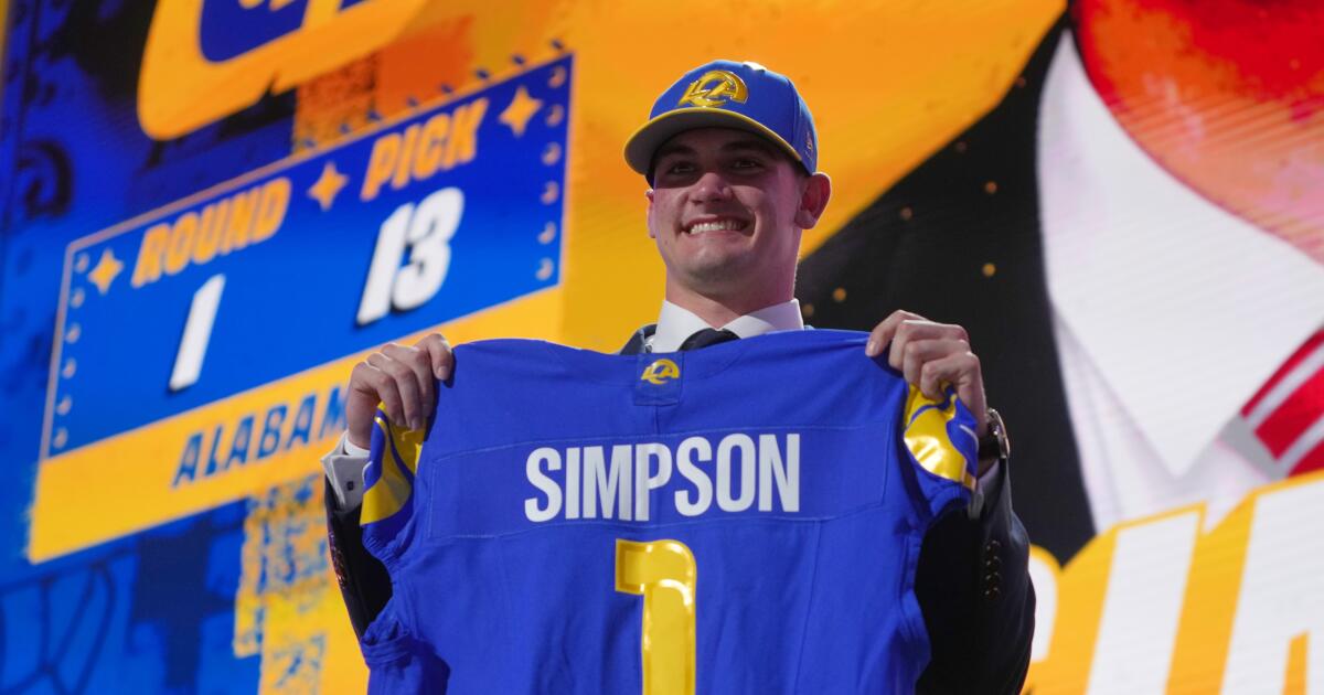 Ty Simpson didnt notice controversy with Rams