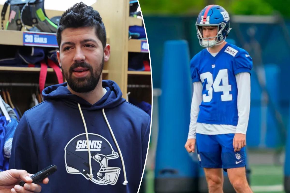 Undrafted rookie Dominic Zvada opens Giants | Sports News