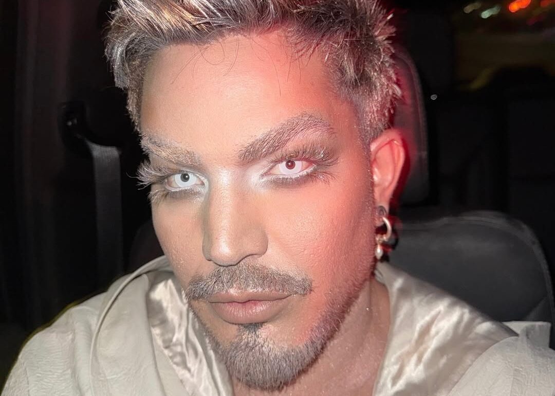 Adam Lambert Sees His New Album Cover for the | Gossip Wire News