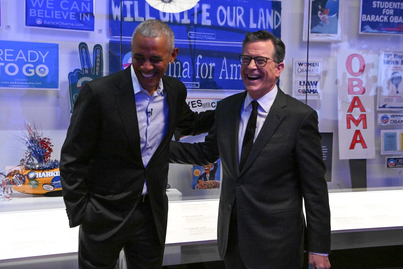 Barack Obama Calls Stephen Colbert a Friend After | Gossip Wire News