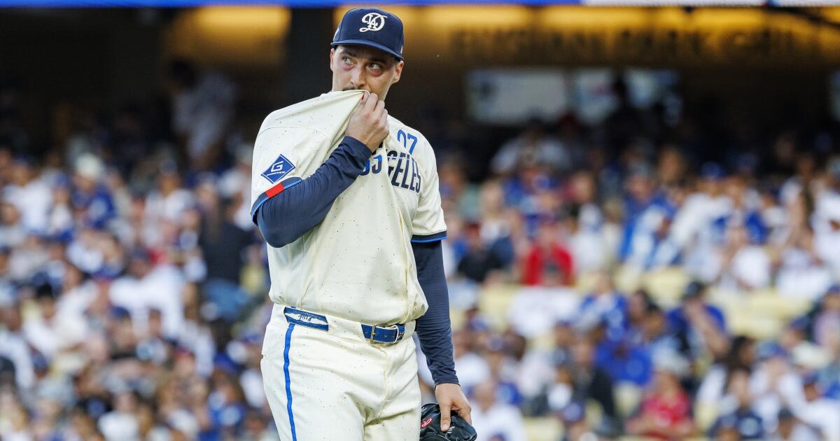 Blake Snell gets no help from Dodgers offense in
