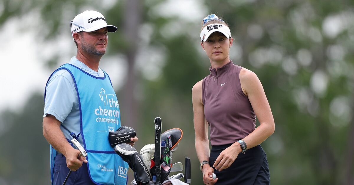 Caddies wife jealous as he helps Nelly Korda | Golf News