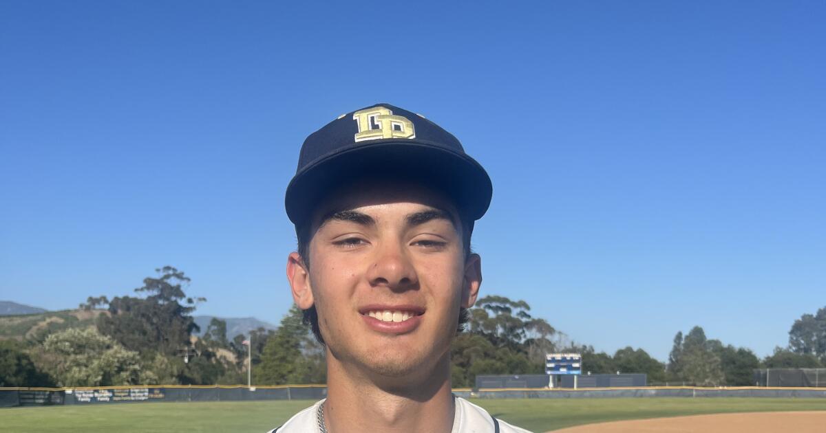 Dos Pueblos' Mattias Di Maggio enjoys one of the