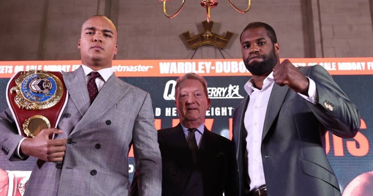 Fabio Wardley vs Daniel Dubois fight TV, PPV and | Boxing News