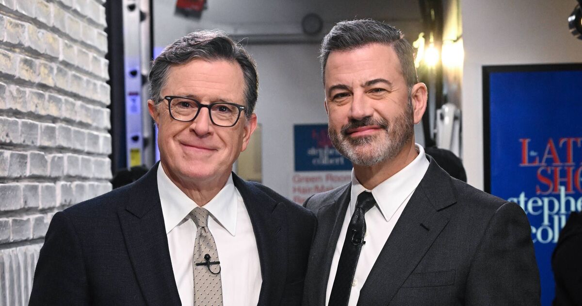 Jimmy Kimmel off air for Stephen Colberts Late | TV Shows