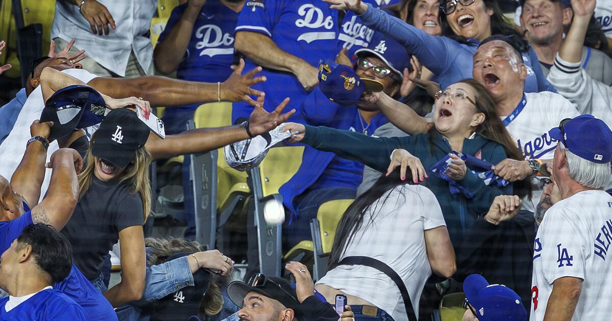Letters: The ups, downs and in-betweens of Dodgers
