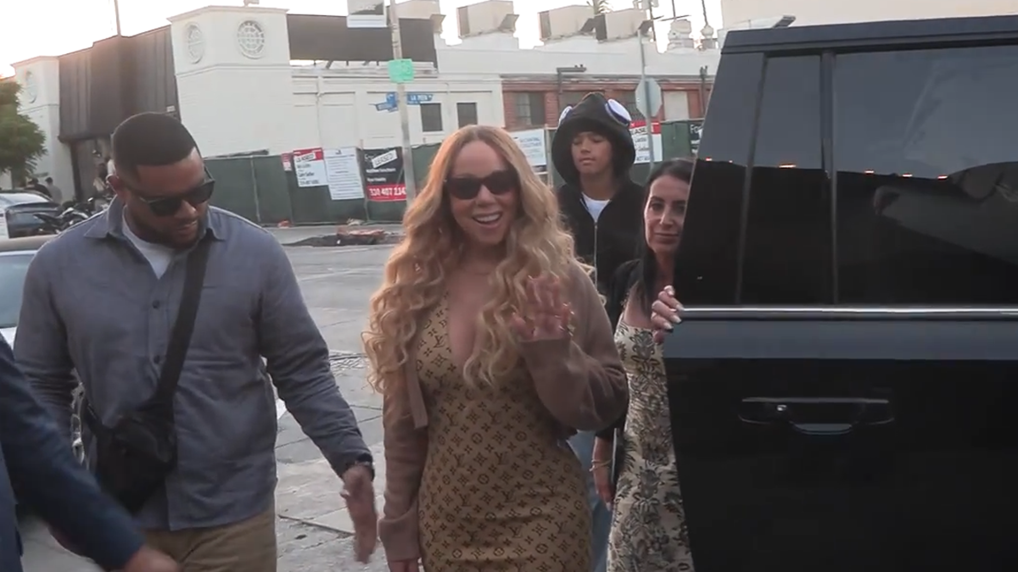 Mariah Carey Spends Mother's Day in L.A. With