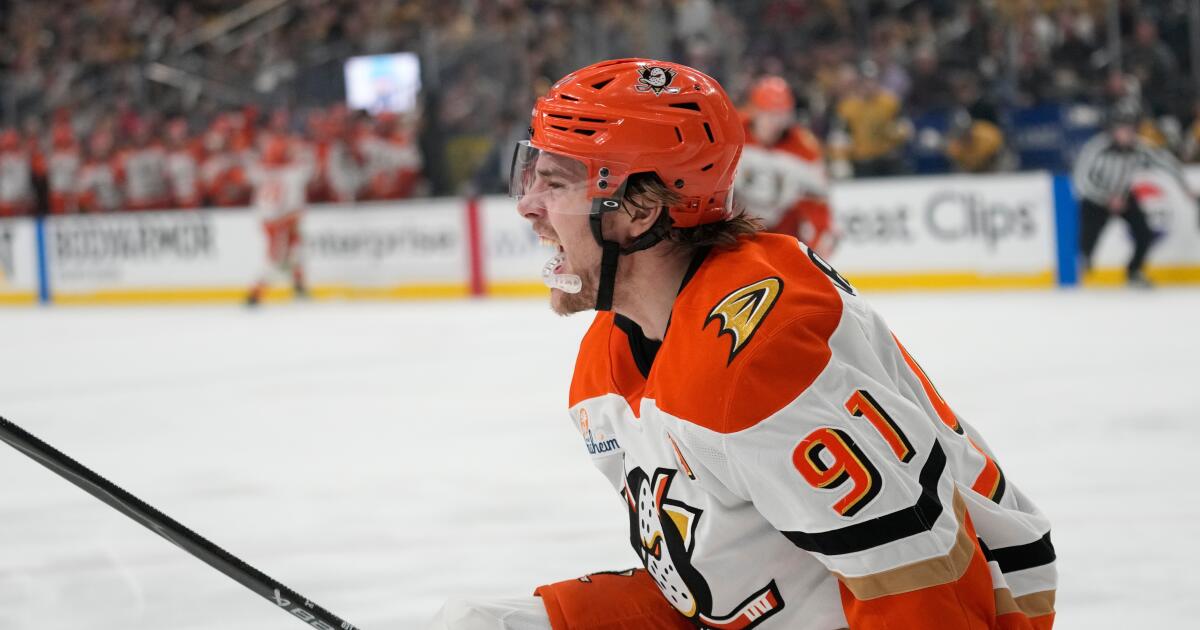 NHL playoffs: Lukas Dostal and Ducks defeat Vegas