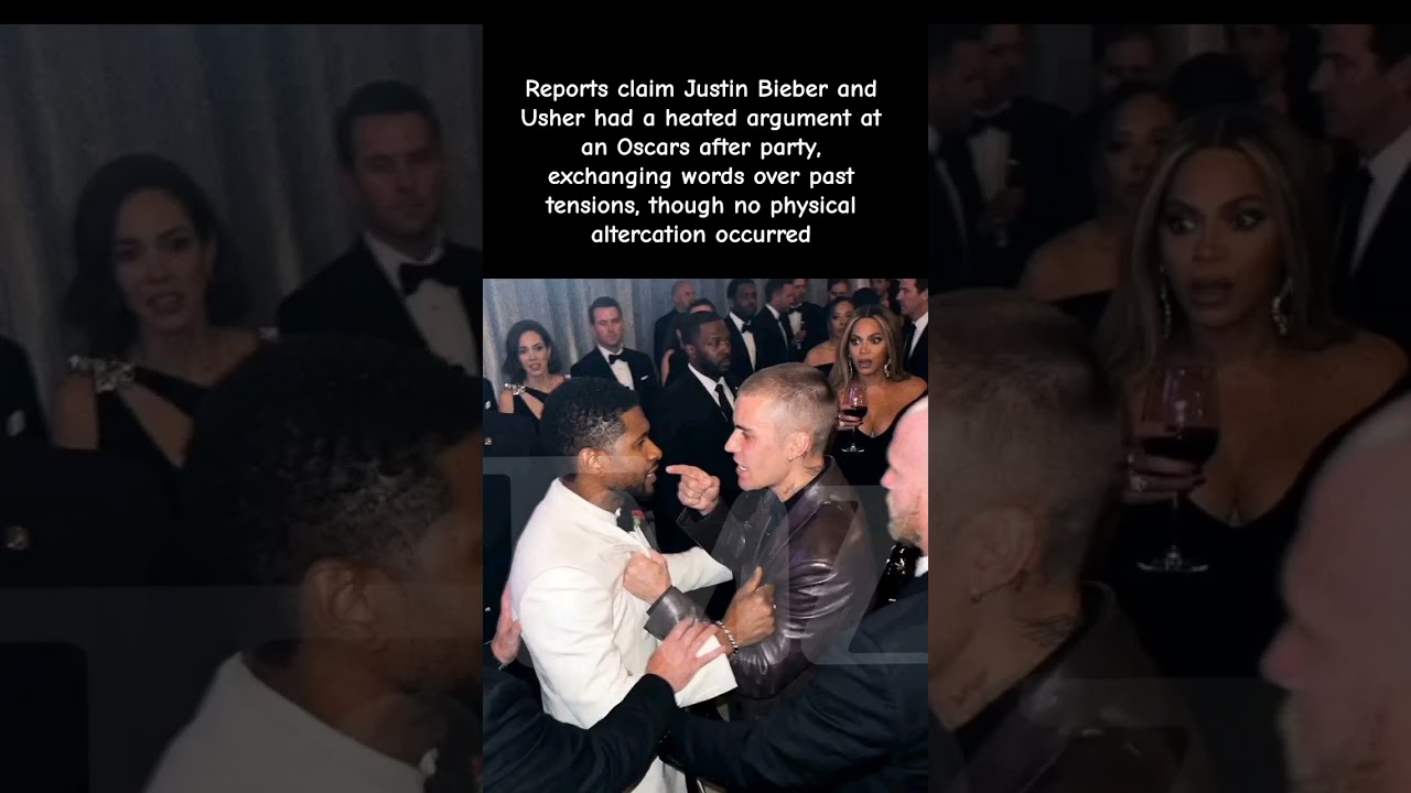 No Fight, But Tension: Justin Bieber and Usher