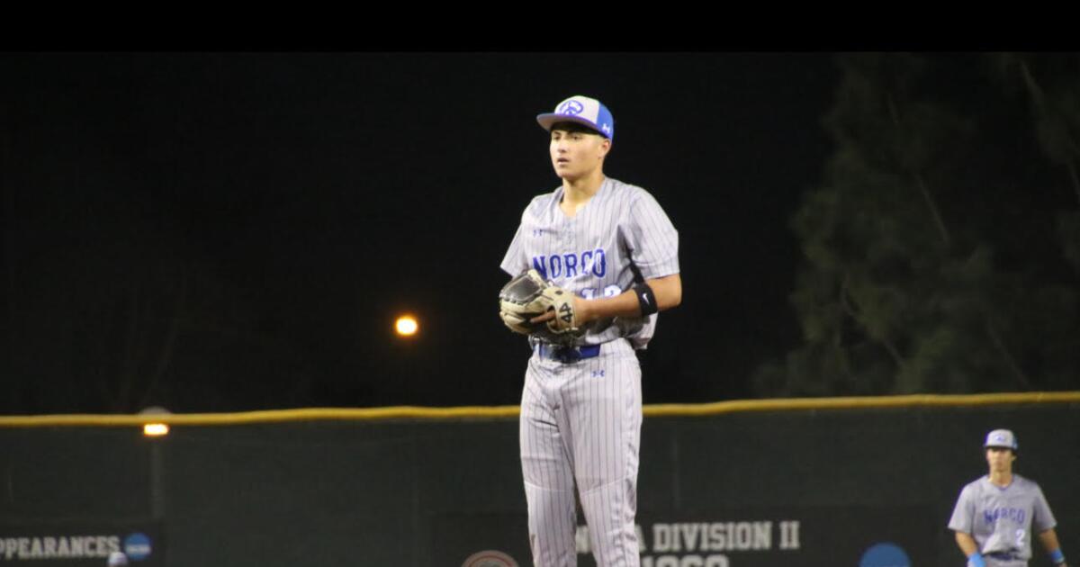 The Los Angeles Times top 25 high school baseball