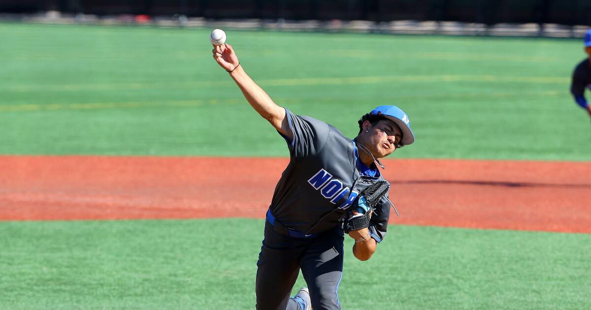 The Los Angeles Times top 25 high school baseball