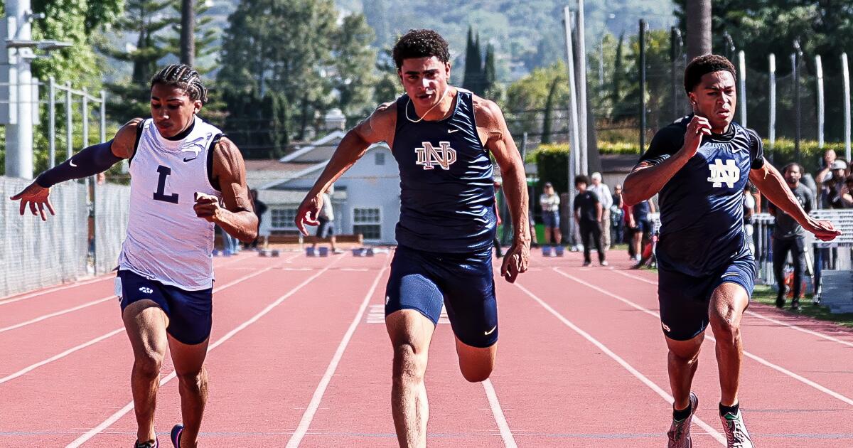 Zion Phelps of Loyola proves hes fastest in the