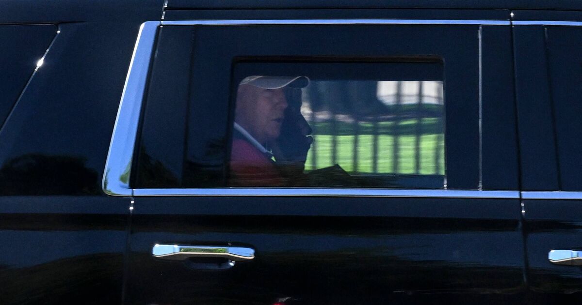 Donald Trump spotted with mystery blonde aide at | Golf News