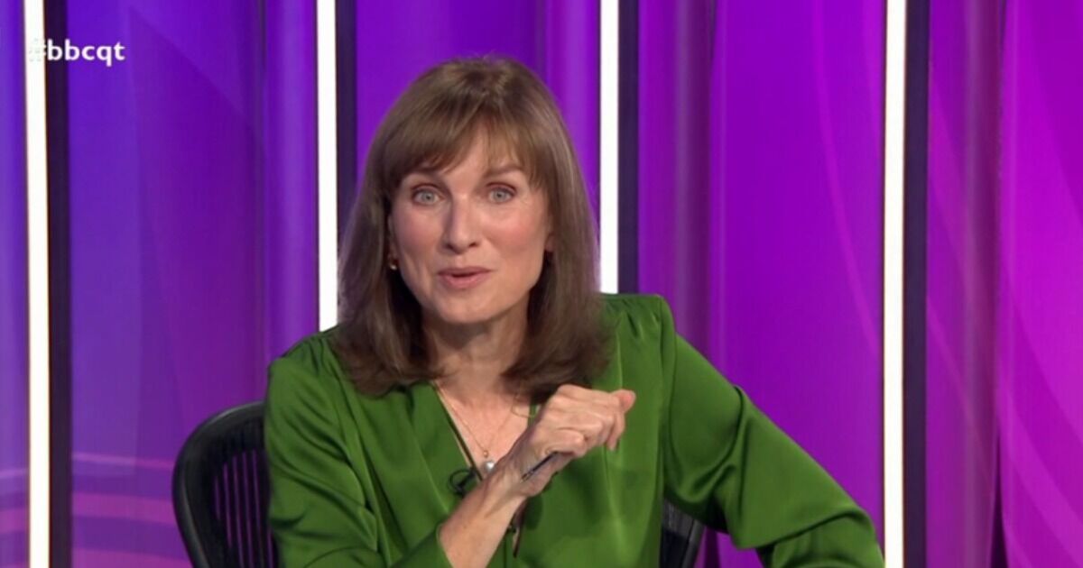 Fiona Bruce issues major update as Question Time pulled | UK News