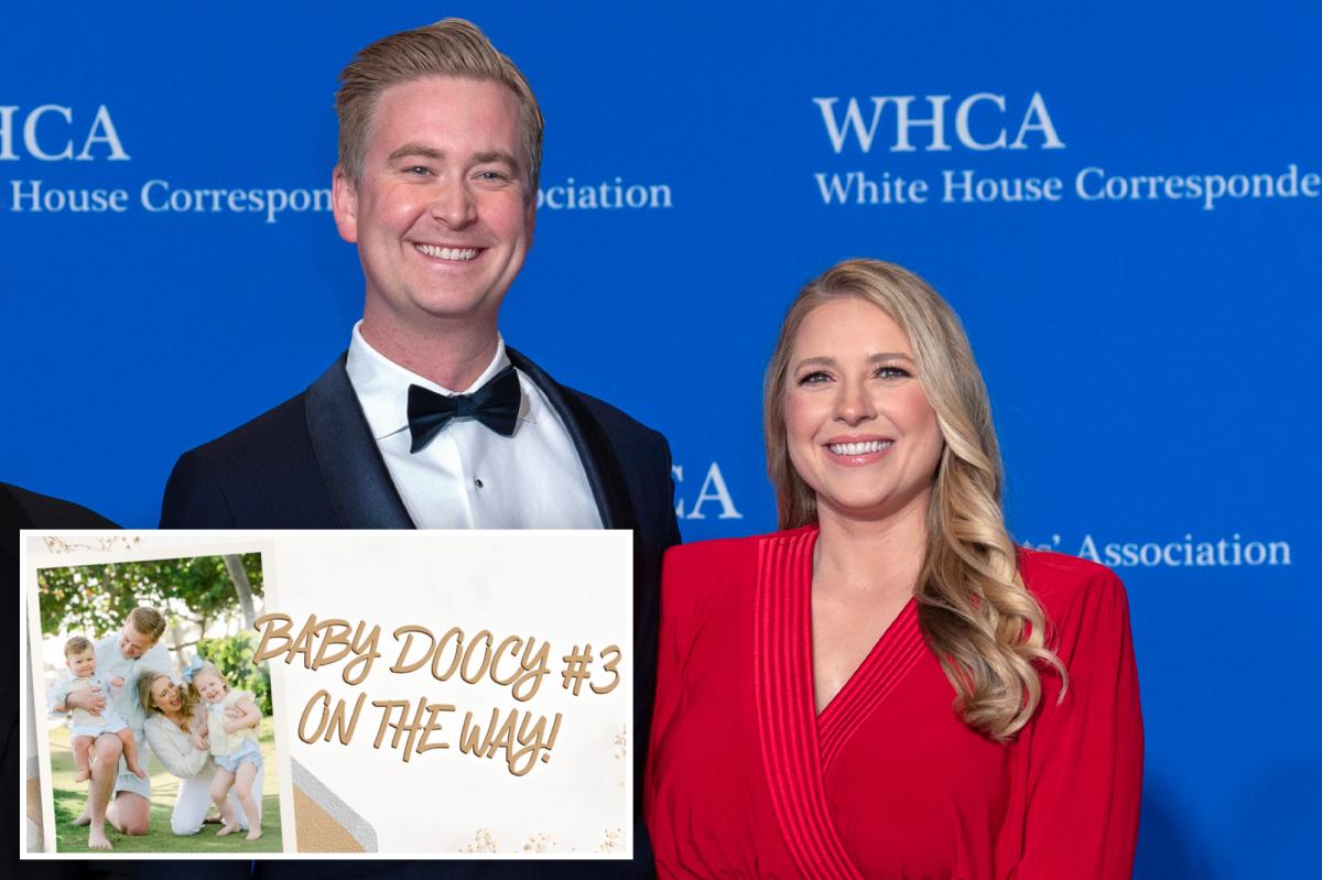 Fox News star Peter Doocy announces wife Hillary | Gossip Wire